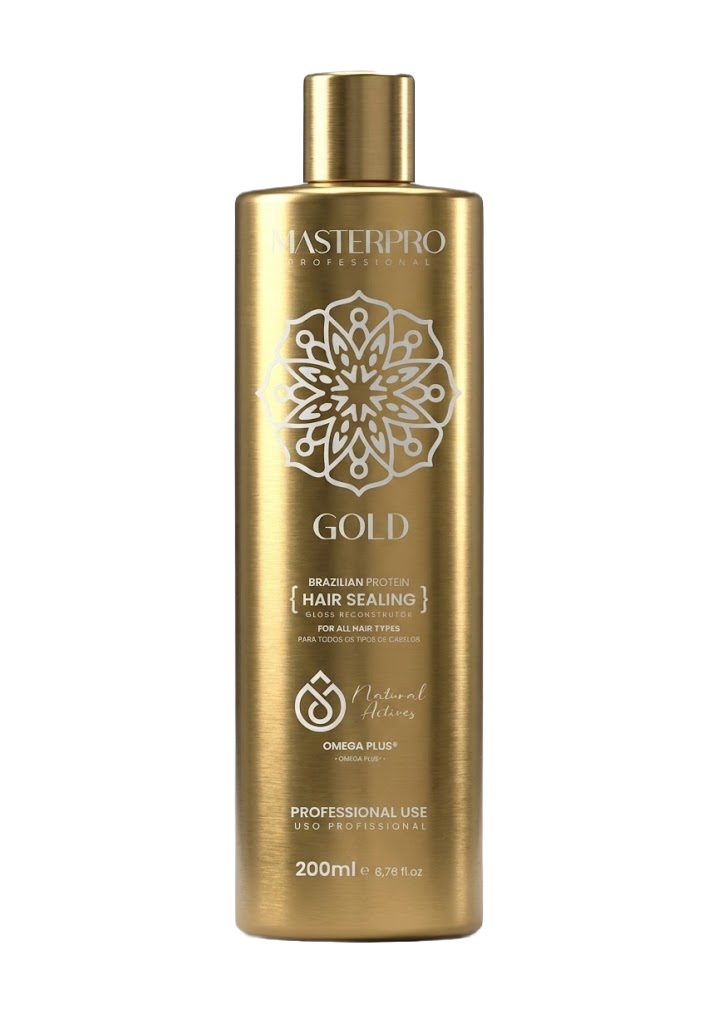 MasterPro™ Hair Sealing Gold Brazilian Protein Treatment