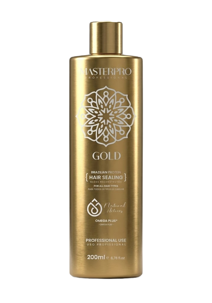 MasterPro™ Hair Sealing Gold Brazilian Protein Treatment